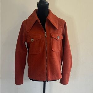 Avec Les Filles Terracotta Outerwear
